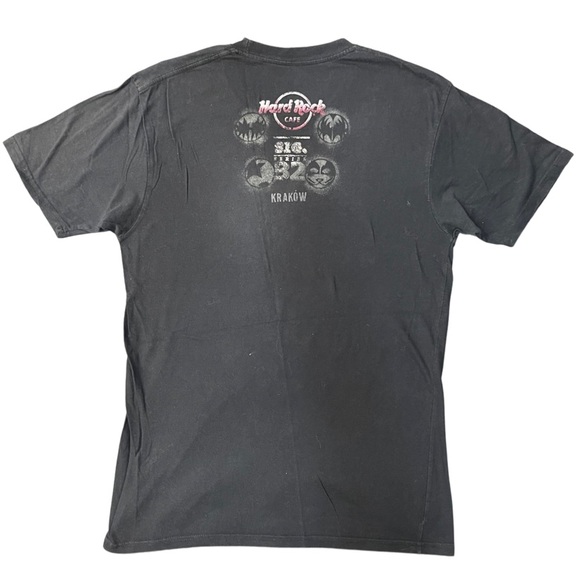 Closing Sale - Vintage Kiss x Hard Rock Cafe Short Sleeve Tee - Picture 2 of 4